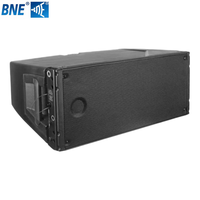 BNE Line Array LA210, enceinte professionnelle à deux voies, double 10 pouces, 4/8 ohms, pleine gamme, 700W, pour extérieur/intérieur, enceinte de scène, coque en bois/métal