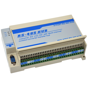 Répéteur de bus et distributeur de signal RS485 bidirectionnel isolé à 8 ports avec protection contre la foudre W728 - Product Image 5