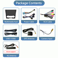 Autoradio Android 9 pouces avec Carplay pour Chevrolet Epica 2006-2012, lecteur multimédia, navigation GPS avec Carplay