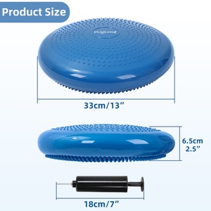 Coussin de stabilité d'entraînement d'agilité pour chien en PVC de la mode du fabricant pour la croissance musculaire et la récupération des blessures des animaux de compagnie - Product Image 2