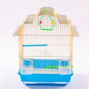 Jaula y Casa de Lujo para Cría de Aves, Grande, para Exteriores, para Loros, Plegable, de Hierro con Bandeja de Plástico, Embalaje en Caja - Product Image 3