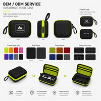 Étui de rasoir OEM en EVA, coque rigide, sac de rangement pour rasoir de voyage avec insert en mousse personnalisé