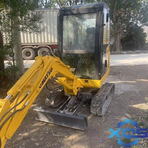 Excavadora de cadenas mini Komatsu PC20 de segunda mano, modelo 2021, 2 toneladas, con bomba de engranajes y rodamientos, de alta calidad y precio económico, en venta. - Product Image 3