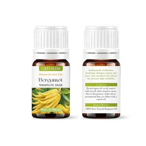 Huile essentielle de bergamote, qualité thérapeutique, 100% pure et naturelle, parfum frais, 5 ml, pour les soins de la peau - Product Image 6