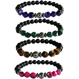 Natural Stone <b>Bracelet</b> Colorful Glass Beaded Self-Confidence Premium Global Export Service Bulk Order Customization - Product Image 2
