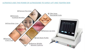 Máquina de lifting facial por ultrasonido no invasiva e indolora de segunda generación para rejuvenecimiento de la piel Hefu 3.0 4.0 SMAS con 3 cartuchos - Product Image 5