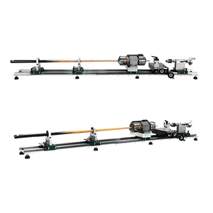 Machine de réparation de queues de billard tout-en-un, tour manuel en aluminium, pour la réparation de la première face de la queue, le redressage de la tête de queue et autres fonctions JY2000 L - Product Image 1