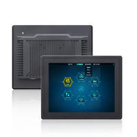 PC industriel avec système d'exploitation Ubuntu Linux, écran tactile PCAP, 15 pouces, 17 pouces, 19 pouces, 21,5 pouces, pour applications industrielles