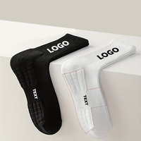 Chaussettes de sport athlétiques avec logo personnalisé, chaussettes blanches à hauteur de la cheville, fabrication technique tricotée, chaussettes colorées