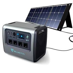 Estación de energía de respaldo portátil 500W-2000W Rango de carga solar Inversor de onda sinusoidal pura Paquete de batería de iones de litio Controlador MPPT - Product Image 1