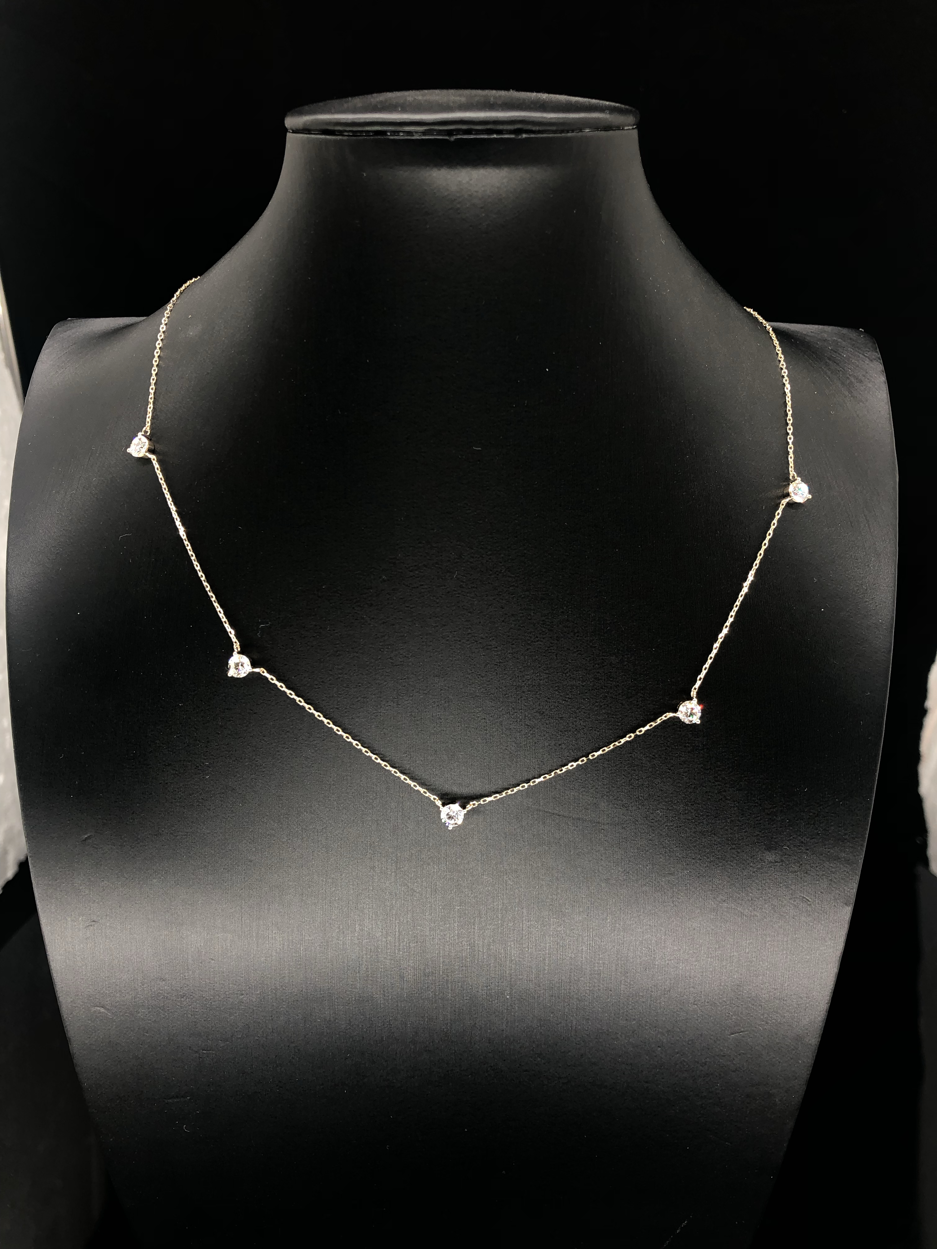 เพชรห้องปฏิบัติการ3มม. 5ชิ้น