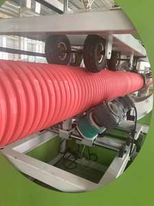 Jwell doppia parete corrugato tubo linea di plastica doppia doppia vite UPVC PVC tubo idraulico tubo tubo macchina che fa - Product Image 3