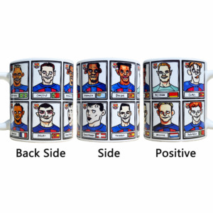 Taza de Cerámica con Caricatura del Equipo del FC <span class=keywords><strong>Barcelona</strong></span>, Personalizable, para Aficionados al Barça - Product Image 6