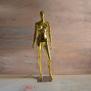 Shinny Gold Chrome Manequin Zilveren Gouden Maniquies Display Kleding Winkel Vrouwen <span class=keywords><strong>Full</strong></span> <span class=keywords><strong>Body</strong></span> Glasvezel Mannequins Vrouwelijke - Product Image 2