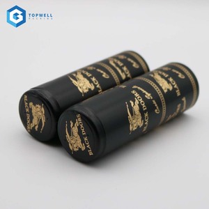Cápsula retráctil de estaño de aluminio y plástico multicapa con estampado en caliente personalizado para whisky, Vodka, vino - Product Image 3