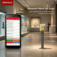 A13 Museum Security Patrol Device Guard Tour System Photo Evidence OGPcloud App Artifact Protection