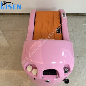 Sillón Eléctrico Automático Kisen para Lavado de Cabello y Spa Capilar con Masaje Robótico y Máquina de Fumigación - Product Image 3
