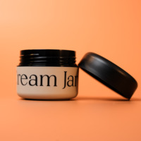 Pot de crème Offre Spéciale pp 10g/15g/30g/50g Récipient de crème d'emballage cosmétique en plastique Rond PP Double paroi Crème pour le visage Pots vides