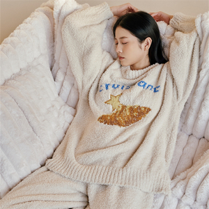 Accappatoio di Lusso Personalizzato Caldo e Morbido 100% Microfibra per Donna Set da 2 Pezzi Comodo Accappatoio Lavorato a Maglia per Casa <span class=keywords><strong>KRS</strong></span> - Product Image 3