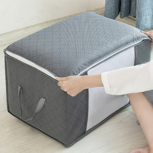 Rts-Bolsa de edredón de tela no tejida, gran bolsa de almacenamiento colgante para colcha familiar, 60x40x35x48x28 - Product Image 4