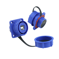 Adaptateur à bride plate M21 TYPE-B 2.0, connecteur femelle compatible avec les imprimantes/scanners/équipements de contrôle industriel intelligents Lshitech