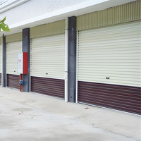 Fabrication de porte à enroulement pour auto-stockage Porte à volet roulant en acier de 0.5mm pour conteneur maritime