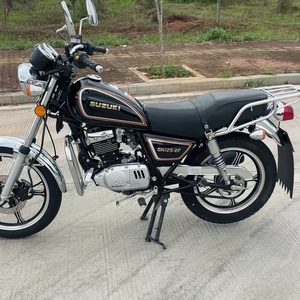 <span class=keywords><strong>Moto</strong></span> d'<span class=keywords><strong>Occasion</strong></span> <span class=keywords><strong>Suzuki</strong></span> GN125 Garde-Boue Chromé Phare Circulaire Rétro, Charme Rétro, Durable et Attrayante - Product Image 5