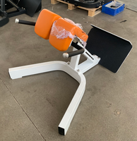 Machine d'extension dorsale en acier réglable pour usage commercial, avec fonction d'étirement avancée, idéale pour la salle de sport