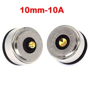 Conector pin Pogo magnético en forma de Circualr <span class=keywords><strong>1</strong></span> 2 3 4 5 pines macho hembra sonda 5V 3A 10A DC conectores de enchufe de carga - Product Image 3