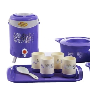 Hs plastique refroidisseur ensemble thermo conteneur et robinet garder l'eau de refroidissement des aliments refroidisseur avec logo promotion - Product Image 1