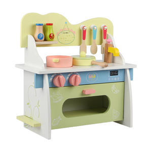 Meilleure vente fabricant de <span class=keywords><strong>cuisinette</strong></span> colorée multifonctionnelle vente directe jouets classiques en bois <span class=keywords><strong>pour</strong></span> enfants tout-petits garçons et filles - Product Image 1