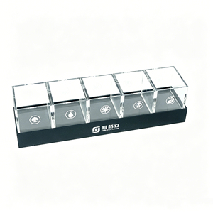 Boîte de rangement pour cartes Elite empilable pour le tri des decks <span class=keywords><strong>MTG</strong></span> et l'affichage sur étagère - Product Image 5