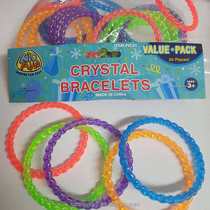 Gelang Kristal Plastik Warna Permen Paket Souvenir Pesta untuk Pesta Ulang Tahun - Product Image 4