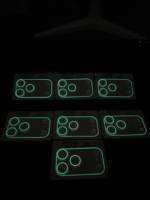 Protection d'objectif HD en verre trempé 9H antichoc et lumineux à 360° pour iPhone 17 Pro et 17 Pro Max