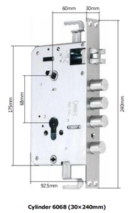 Serrure de porte intelligente TUYATTL de haute qualité, très vendue, en acier inoxydable 304, compatible Wi-Fi, pour portes en bois - Sécurité de niveau C - Product Image 2