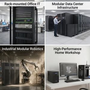 SURT5000XLI-CH Smart RT 5kVA 3500W 230V UPS en Línea de Doble Conversión, Sistema de Alimentación Ininterrumpida para Montaje en Rack para Sala de Servidores - Product Image 5