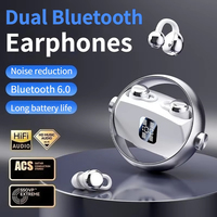 Kedatangan Baru TWS Wireless BT in Ear Ear Clip 4 Empat Audifonos Inalambricos Daya Tahan Baterai Lama Earphone Pasangan Mini Sleep Earbuds