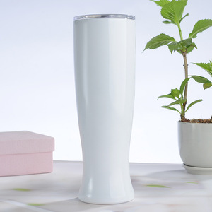 Creativo 30oz doble pared de acero inoxidable al vacío brillante sublimación espacios en blanco taza de cerveza <span class=keywords><strong>vaso</strong></span> jarrón de botella de jugo de fruta para impresión - Product Image 5