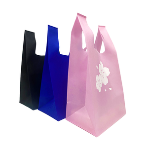 Bolsas Ecológicas Biodegradables para Supermercado, con Asas en U, Libres de Plástico, Bolsas de Tela No Tejida con Mensaje de Agradecimiento para Boutique - Product Image 5