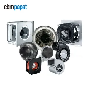 Ebmpapst 133mm à 1000mm EC Plug Fan AHU roue en plastique métallique arrière 0-10V PWM contrôle ventilateur de refroidissement centrifuge