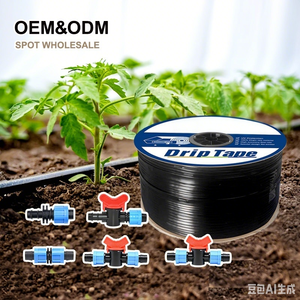 Tuyau d'irrigation plat OEM personnalisé de 16 mm en rouleau, anti-colmatage, pour <span class=keywords><strong>système</strong></span> d'<span class=keywords><strong>arrosage</strong></span> <span class=keywords><strong>goutte</strong></span> <span class=keywords><strong>à</strong></span> <span class=keywords><strong>goutte</strong></span> agricole, vente en gros d'usine - Product Image 1