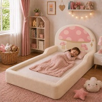 Nouveau design 2026 : Mobilier de chambre enfant personnalisable OEM/ODM – Lit de sol en mousse pour enfants, taille simple/jumeau, compatible matelas 90x190cm