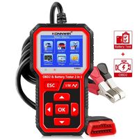 Probador de Baterías para Autos y Motocicletas KONNWEI KW681 de Shenzhen Jiawei Hengxin Digital, Herramienta de Diagnóstico OBDII