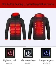 Lightweight Temperature-adjustable Heated Apparel USB Rechargeable Clothing Versatile Fit Winter Wear With Customizable Warmth