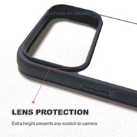 Coques de téléphone vierges antichoc en TPU et PC pour sublimation 2D pour iPhone 17 Pro Max