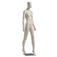 Vente en gros bon marché Mannequin robe demi-corps avec hanche Mannequins en mousse à vendre corps en plastique avec bras Mannequin en tissu