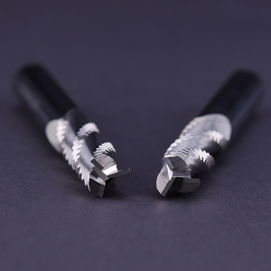 HANDERK OEM 3/4 Flute <strong>Roughing</strong> End Mill Set Hrc55 Tungsten Carbide <strong>Roughing</strong> Milling Cutter for <strong>CNC</strong> <strong>Tool</strong> - Product Image 4