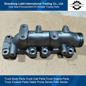 Двигатель Sinotruk HOWO T5G для трактора MC07, Оригинальные запасные части для одного и двух цилиндров, выпускной коллектор 081V08102-0161 - Product Image 4