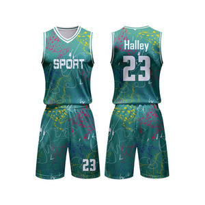 เสื้อบาสเก็ตบอลผ้าตาข่ายแห้งเร็วสำหรับผู้ชายเสื้อยิงสีเขียวและดำเครื่องแบบบาสเก็ตบอลแบบย้อนกลับสำหรับเด็กผู้ชาย - Product Image 1