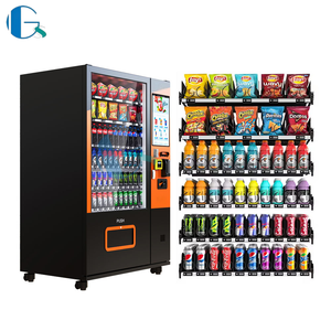 Máquina Expendedora Popular para Alimentos y Bebidas con Pantalla Táctil, Pago con Tarjeta, Monedas y Efectivo, para Centros Comerciales, Aperitivos y Bebidas - Product Image 3
